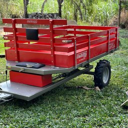 Microtrator Branco 18.0cv C/ Carreta Tracionada Basculante - 6
