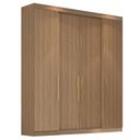 Ver imagem 2 de Guarda Roupa Casal 4 Portas e 4 Gavetas Berlim Nogueira