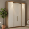 Guarda Roupa Casal 4 Portas Berlim - 1
