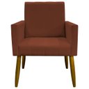Ver imagem 3 de Kit 2 Poltronas Decorativas para Sala Mari Suede Pé Palito