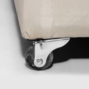 Ver imagem 5 de Recamier Baú para Cama Casal com Gaveta Paris 1,50m Estofado Retro Premium Decorativo Cor Bege
