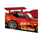 Ver imagem 3 de Cama Solteiro Temática Carro Montessori Premium para Meninos:vermelho