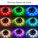 Ver imagem 3 de Fita Led Colorida Rolo 5m Led Resistente Água+controle+fonte