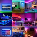 Ver imagem 6 de Fita Led Colorida Rolo 5m Led Resistente Água+controle+fonte