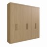 Guarda Roupa Casal 6 Portas 2 Gavetas Bélgica  - 3