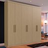 Guarda Roupa Casal 6 Portas 2 Gavetas Bélgica  - 1