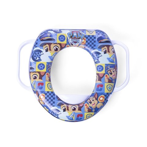 Assento Redutor Sanitário Desfralde C/ Alça Patrulha Canina Chase Azul