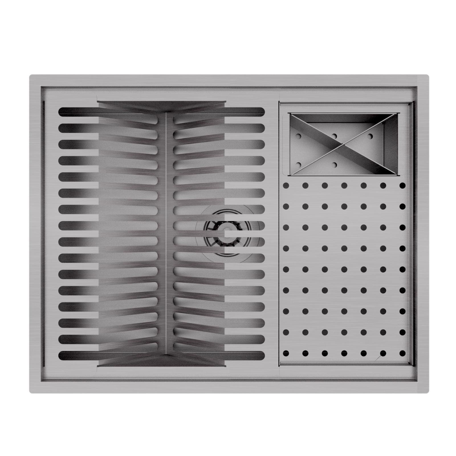 Calha Gourmet Escorredor Inox Tamanho 40x50 Cm Ecosul - 2