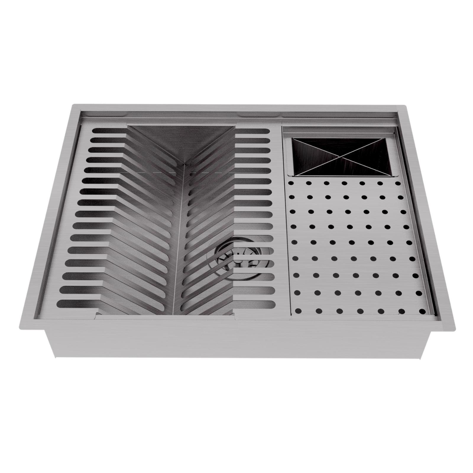 Calha Gourmet Escorredor Inox Tamanho 40x50 Cm Ecosul - 3