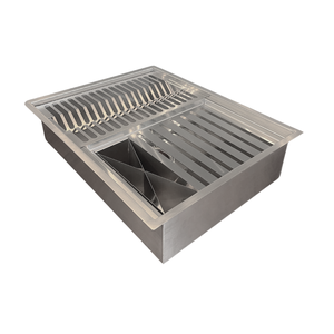 Calha Gourmet Escorredor Inox Tamanho 40x50 Cm Ecosul
