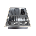Ver imagem 4 de Calha Gourmet Escorredor Inox Tamanho 40x50 Cm Ecosul