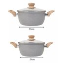 Ver imagem 5 de Jogo de Panelas Cerâmica 10 Peças Mable L D Grey Neuhaus