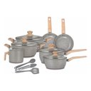 Ver imagem 1 de Jogo de Panelas Cerâmica 10 Peças Mable L D Grey Neuhaus