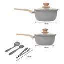 Ver imagem 3 de Jogo de Panelas Cerâmica 10 Peças Mable L D Grey Neuhaus