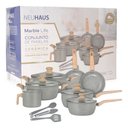 Ver imagem 6 de Jogo de Panelas Cerâmica 10 Peças Mable L D Grey Neuhaus