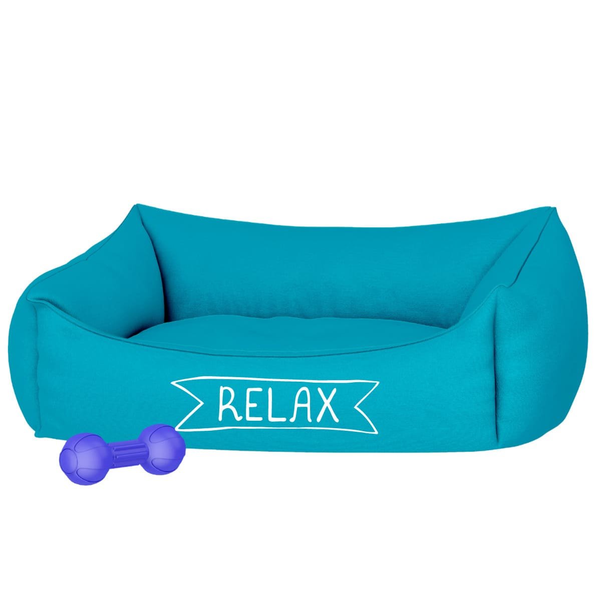 Cama Pet Para Cachorro E Gato Pequeno Azul Relax:Azul - 2