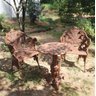 Conjunto de Jardim Casal em Ferro Fundido Pronto Artes - 1