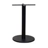 Base de Mesa de Jantar Redonda Pisa Beta Fratini 72 Cm (altura) em Aço Cor Preto com Disco Redondo - 1