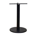 Ver imagem 1 de Base de Mesa de Jantar Redonda Pisa Beta Fratini 72 Cm (altura) em Aço Cor Preto com Disco Redondo