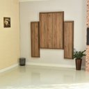 Ver imagem 5 de Conjunto Mesa Dobrável Retrátil de Parede com Bancos 2,75m Noronha