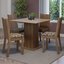 Rustic/Crema/Floral Bege Marrom