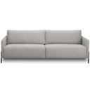 Ver imagem 7 de Sofá 3 Lugares para Sala de Estar Living 204cm Industrial Italy F04 Linho Cinza Claro - Lyam Decor