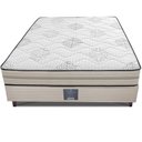 Ver imagem 5 de Cama Box Casal Colchão + Box 138x188x63 Spring Zen com Molas Ensacadas Cinza Cama Inbox
