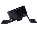 Ver imagem 5 de Kit 6 Chapinhas Chapa Inclinada 15º com Tubo Fixação Pés Palito Rosca 5/16 Preta Gran Belo Produtos 