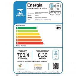 Ar Condicionado Split Inverter Daikin 24.000 Btus Frio 220v - 5 Ar Condicionado Split Inverter Daikin 24.000 Btus Frio 220v - 5