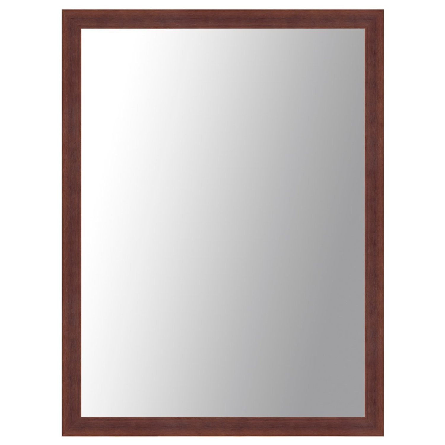 Espelho Retangular com Moldura de Madeira Maciça 60cmx40cm Decore Pronto - 2