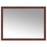 Espelho Retangular com Moldura de Madeira Maciça 60cmx40cm Decore Pronto - 4