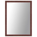 Ver imagem 1 de Espelho Retangular com Moldura de Madeira Maciça 70cmx50cm Decore Ponto