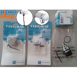 Reparo Torneira Automática Acquapress 00728 + 00727 + 02543 Fabrimar - 00728K100 - 2