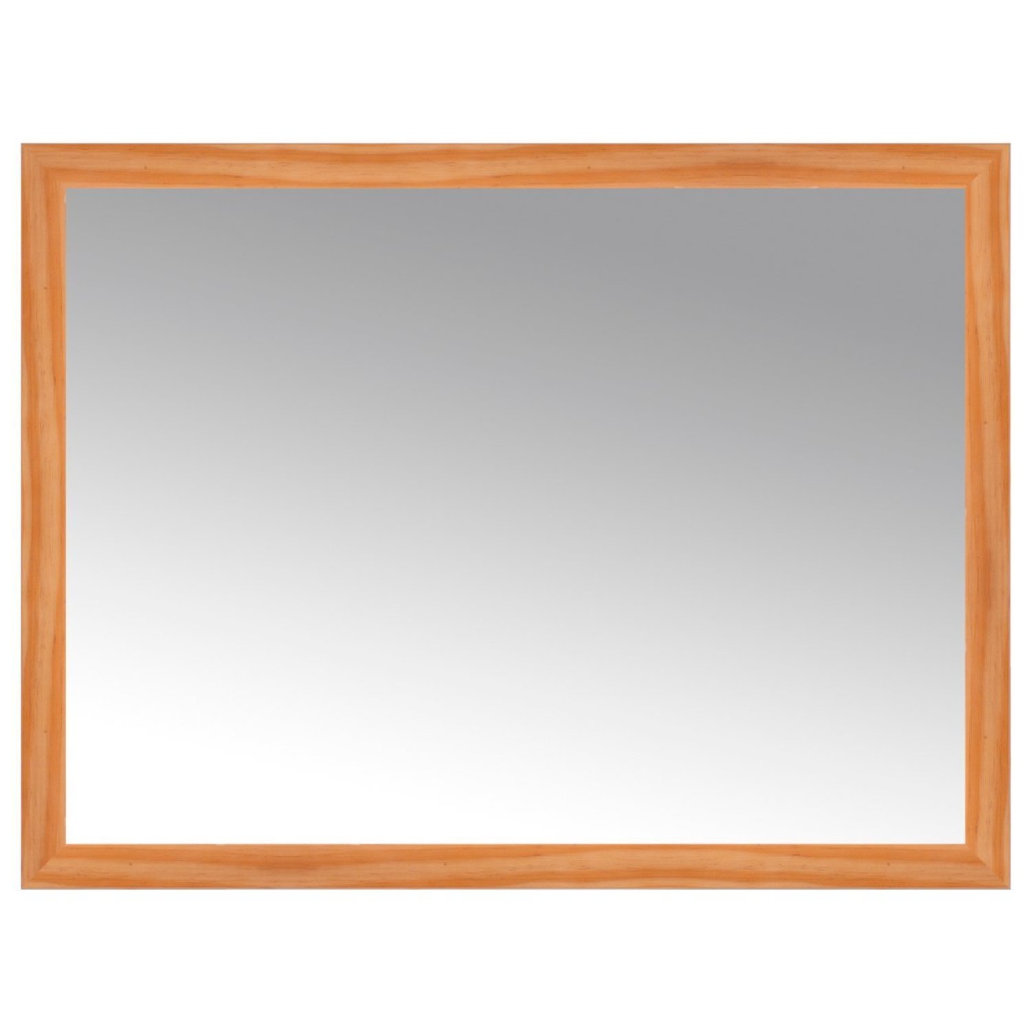 Espelho para Sala Moldura Madeira Maciça Retangular 60cmx40cm Decore Ponto - 4