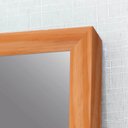 Ver imagem 3 de Espelho Retangular com Moldura de Madeira Maciça 60cmx40cm Decore Ponto