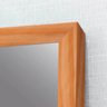 Espelho Retangular com Moldura de Madeira Maciça 60cmx40cm Decore Ponto - 3
