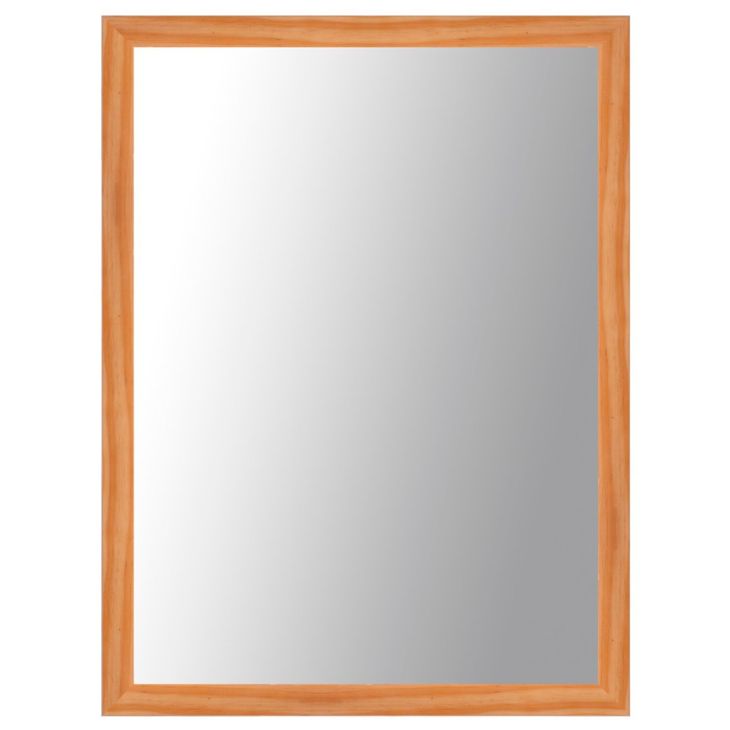 Espelho para Sala Moldura Madeira Maciça Retangular 60cmx40cm Decore Ponto - 2