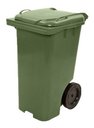 Ver imagem 7 de Lixeira Grande Contentor de Lixo com Rodas 240 Litros Vm Cor:preto
