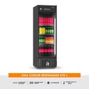 Ver imagem 2 de Visa Cooler Multiuso Refrigerador Comercial Porta de Vidro 0 a 7 ºc 570 Litros Vcm570pvpp Preto