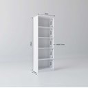 Ver imagem 3 de Estante para Livros Multiuso 5 Nichos 175cmx52cm Montreal Yescasa