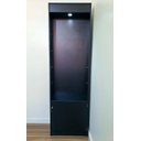 Ver mais imagens de Prateleira Anita Slim - com Armário e sem Porta Preta