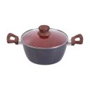 Ver imagem 1 de Panela Caçarola Nano Cerâmica Antiaderente Tampa V 20cm 2,3L Duralar