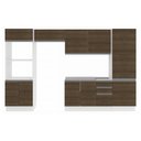 Ver imagem 1 de Cozinha Acordes Glamy Rustic MDF 11 Portas Madesa
