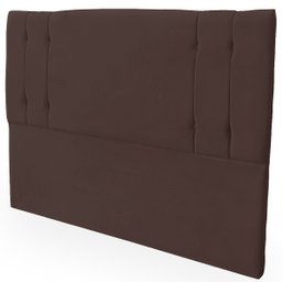 Cabeceira Casal Cama Box Estofada Camille 140 Cm Veludo - 5