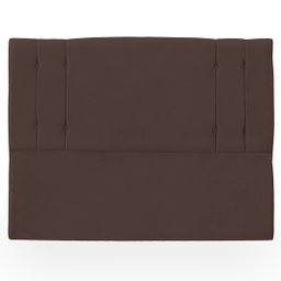 Cabeceira Casal Cama Box Estofada Camille 140 Cm Veludo - 1
