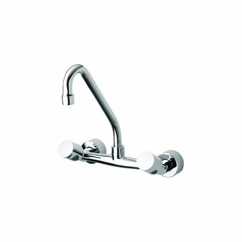 Torneira Misturador de Parede para Cozinha - Onda Perflex