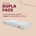Ver imagem 6 de Colchão Casal Espuma D45 Ortopédico Orthocrin Cristal 138x188x18 Alto Suporte Espuma Certificada