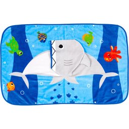 Toalha de Banho Poncho Aventuras - Tubarão Buba - 2