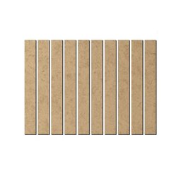 Shiplap 7cm Mdf (12 Ripas 2,74m) - 2