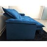 Sofá Retrátil e Reclinável 2,70m em Tecido Veludão C/pillow Nos Braços Athenas:azul - 7